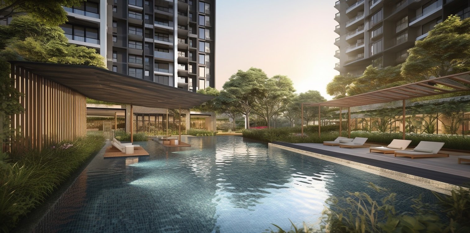 Live the Modern Luxurious Lifestyle at Tampines Ave 11 Condo Capitaland with Lagoon Pool, Sky Terrace and Club Lounge Near Tampines ERP Amenities